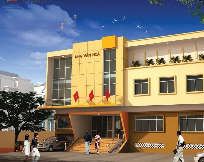 Dự án Nhà Văn Hóa Phường — sơn NATRUPAINT